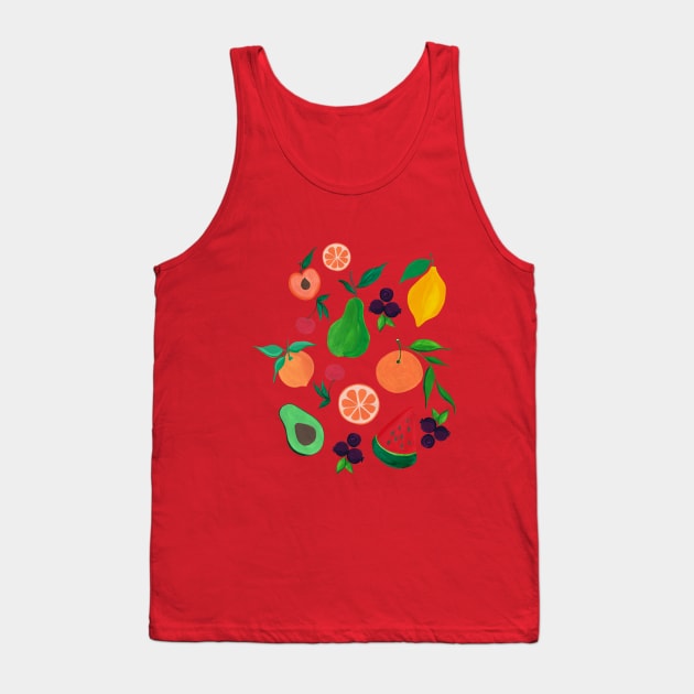 Don`t forget to eat your fruits Tank Top by estudioanzol